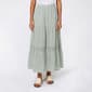 Juniors Wallflower Gauze Lace Trim Maxi Skirt - image 1