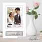 Malden Sentiment Wedding Flip-It Frame - 6x8/5x7 - image 1