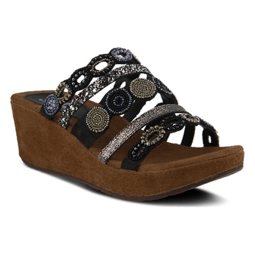 Womens Azura Claretha Wedge Slide Sandals - image 