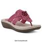 Womens Cliffs by White Mountain Cassia Thong Sandals - image 7
