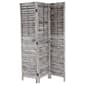 9th & Pike® Rustic White Wood Room Divider Screen - image 1