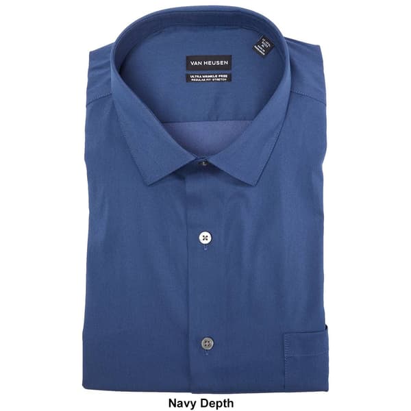 Mens Van Heusen&#174; Ultra Wrinkle Free Regular Fit Dress Shirt