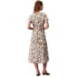 Womens Calvin Klein Short Sleeve Buttercup Floral Midi Dress - image 2