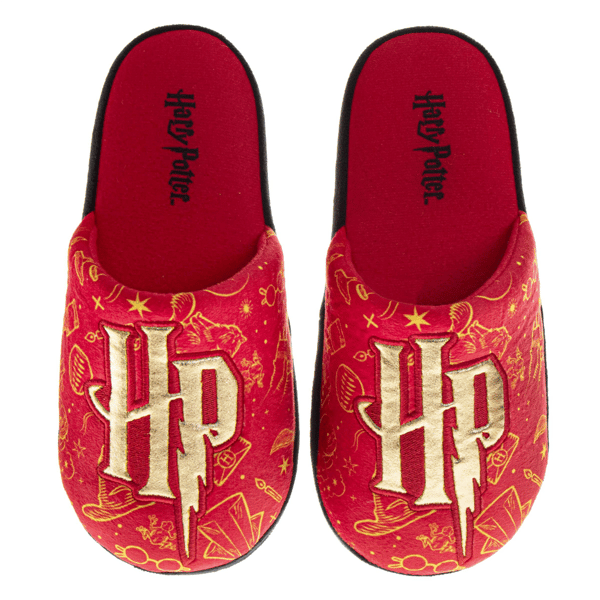 Toddler Girls Harry Potter Magical Hogwarts Wizard Slippers - image 