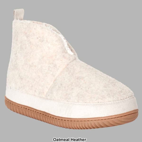 Womens Dearfoams® Coraline Felted Boot Slippers