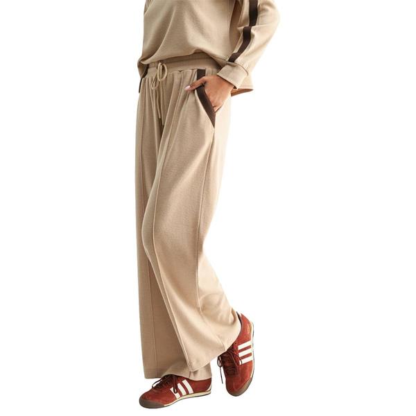 Womens CITY BLUES Solid Drawstring Sweatpants