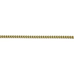 Mens Lynx Stainless Steel Thin Foxtail Chain Necklace