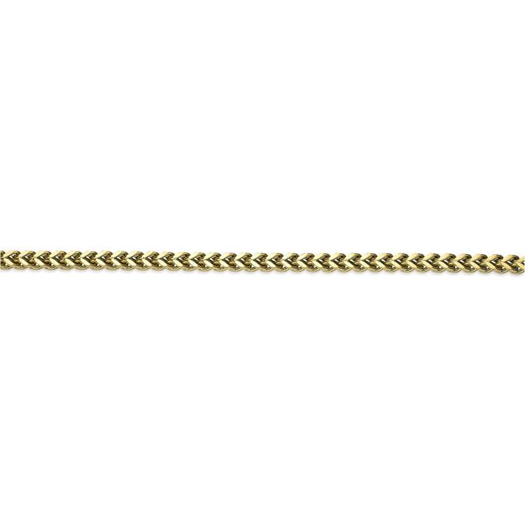 Mens Lynx Stainless Steel Thin Foxtail Chain Necklace