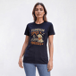 Womens JERZEES Short Sleeve Pumpkin Spice Puppy Graphic Tee - image 1