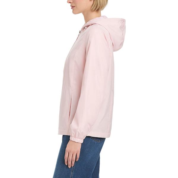 Petite d.e.t.a.i.l.s Windbreaker with Gingham Lining