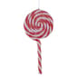 Northlight Seasonal 6ct. Red & White Frosted Lollipop Ornaments - image 4