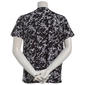 Plus Size Hasting & Smith Short Sleeve Tie Dye Split Neck Tee - image 2