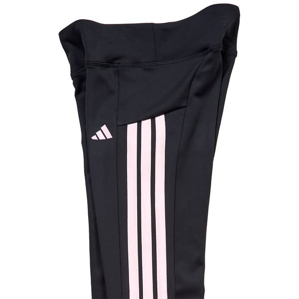 Girls (7-16) adidas® Cellphone Pocket 3 Stripe Leggings