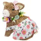 Northlight Seasonal Girl Piglet with Floral Dress Spring Figurine - image 5