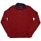 Mens Nautica Solid 1/4 Zip Navtech Sweater - image 1