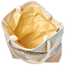 Renshun Metallic Turtle Beach Tote
