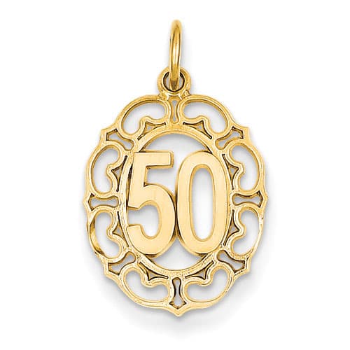 Gold Classics(tm) 14kt. Yellow Gold 50 in Oval Pendant - image 