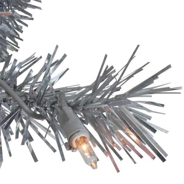Northlight Seasonal Pre-Lit Tinsel Artificial Christmas Garland