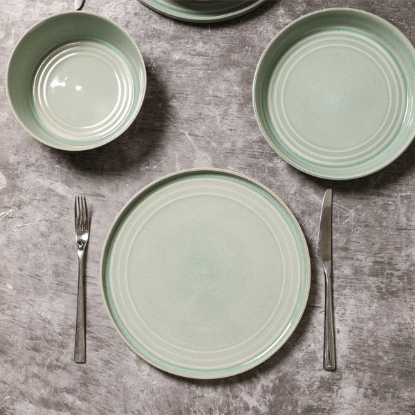 Stone Lain Claire 8pc. Stoneware Dinner Plate Set