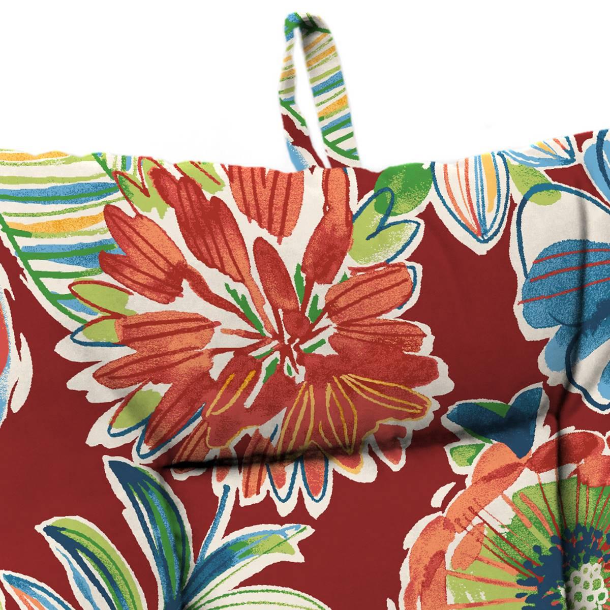 Jordan Manufacturing Colsen Floral High Back Chair Cushion