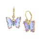 Betsey Johnson Butterfly Drop Earrings - image 1