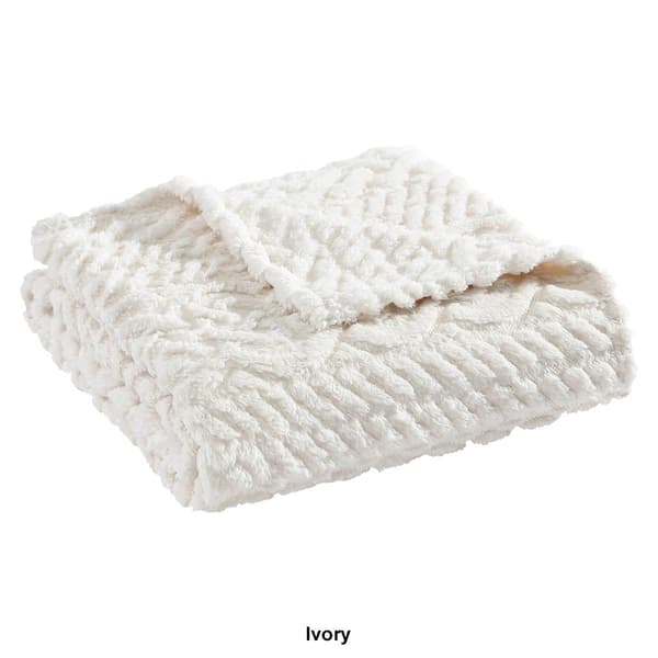 Nautica Declan Sherpa Reversible Throw