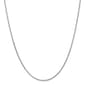 Gold Classics(tm) 1.9mm. White Parisian Diamond Cut Necklace - image 1