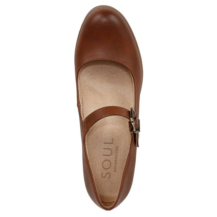 Womens SOUL Naturalizer Adore Mary Jane Wedge Loafers