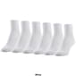Womens Gold Toe® 6pk. Simple Rib Quarter Socks - image 4