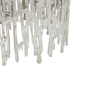 9th & Pike® Contemporary Silver Aluminum Metal Accent Table - image 5