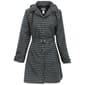 Womens Capelli New York Houndstooth Trench Raincoat - image 2