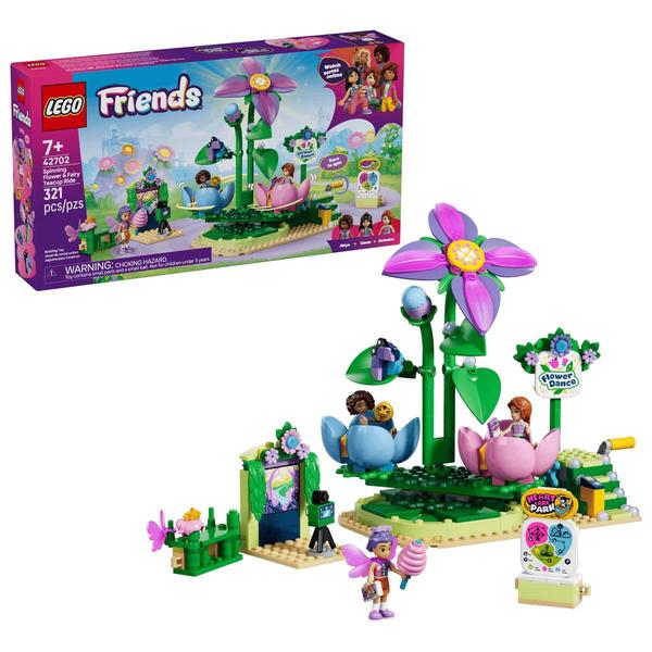 LEGO(R) Friends Spinning Flower & Fairy Teacup Ride Building Kit - image 