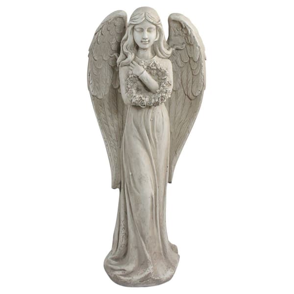 Northlight Seasonal 22in. Peaceful Angel Garden Statue - image 