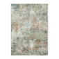 HomeRoots Ivory Light Green & Blue Abstract Washable Area Rug - image 1