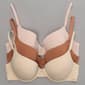 Womens Danskin 3pk. Bonded Soft Lift Bras DS6401-3PKR - image 1