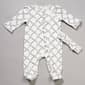 Baby Girl &#40;NB-9M&#41; Little Me&#40;R&#41; Floral Lattice Footie with Headband - image 1