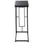 9th & Pike&#174; Contemporary Black Metal Accent Table - image 2