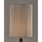 Adesso Amos Floor Lamp with Soft Pleated Oatmeal Linen Shade - image 5