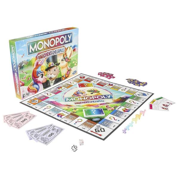 Monopoly Unicorns vs Llamas Game - image 