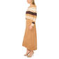 Womens MSK Long Sleeve Stripe Sweater Two Piece Midi Dress - image 3