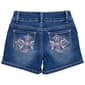 Girls &#40;7-14&#41; YMI&#174; Heavy Stitch Embroidered Pockets Denim Shorts - image 3