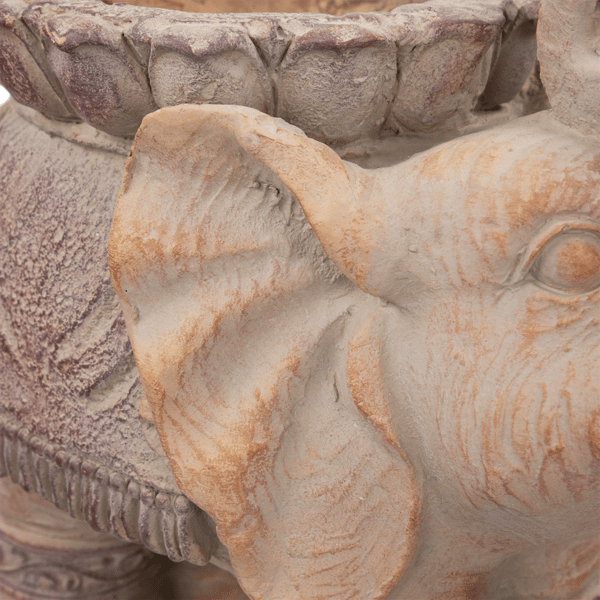 Northlight Elephant Outdoor Garden Planter