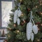 National Tree 8in. Acorn Cluster Ornaments - Set of 2 - image 2