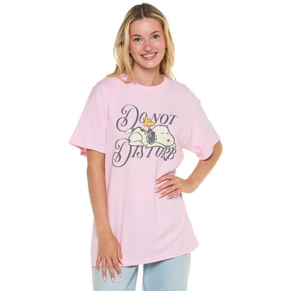 Juniors Hybrid Promotions Peanuts® Do Not Disturb Graphic Tee