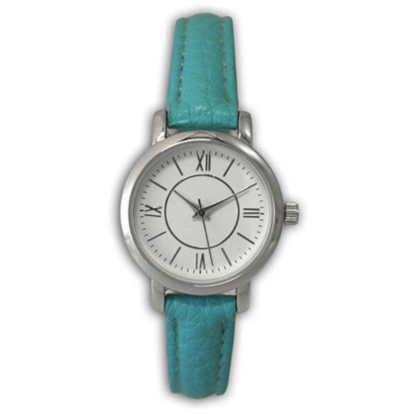 Womens Olivia Pratt Thin Leather Strap Watch - 16247MINT - image 