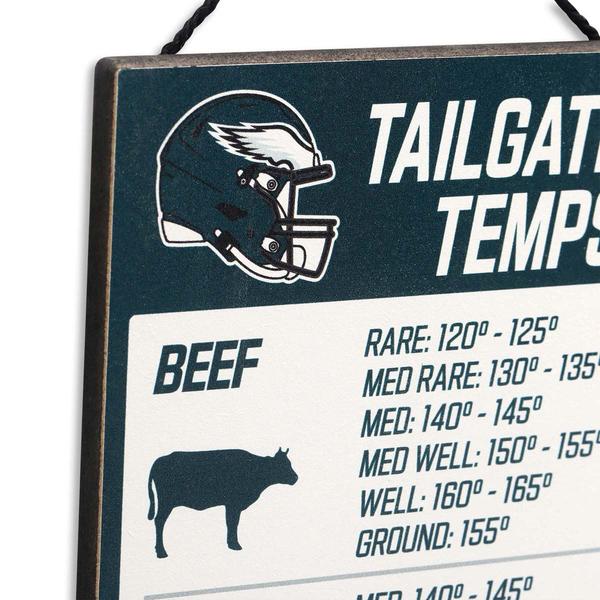 Open Road Eagles Tailgate Temps Wall Decor