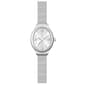 Womens Silver-Tone Sunray Dial Analog-Quartz Watch- 13633S-07-B28 - image 1