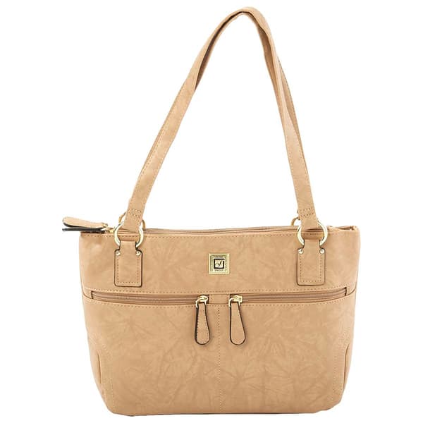 Stone Mountain Crunch Leather East/West Tote