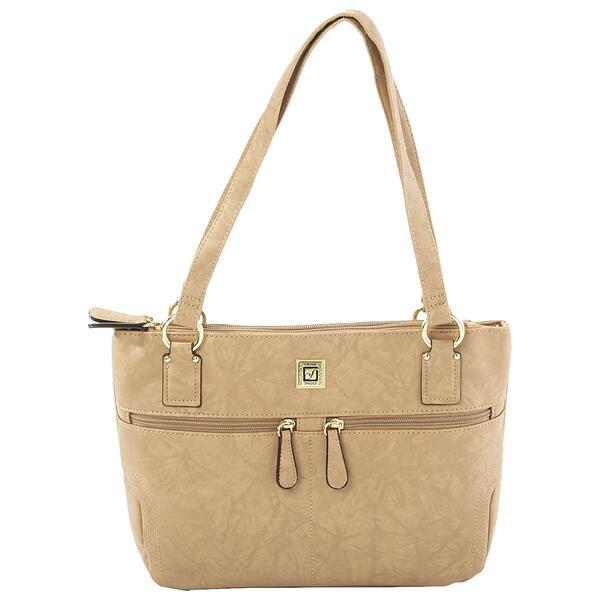 Stone Mountain Crunch Leather East/West Tote - image 