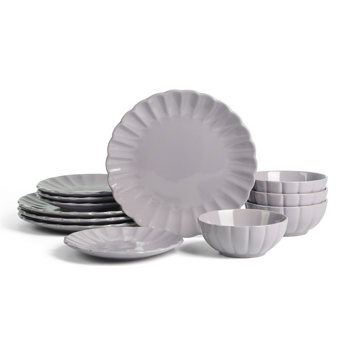 Earth & Clay Phoenix 12pc. Stoneware Dinnerware Set